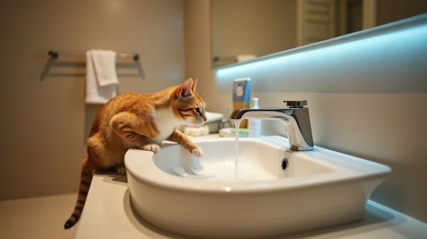Adopter une fontaine à eau chat pour éviter les soucis urinaires